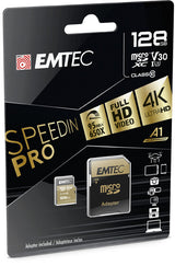 Emtec SpeedIN PRO 128 GB MicroSDXC UHS-I Klasse 10