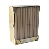 Papstar 88340 vokslys Rund Cremefarvet 50 stk