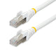 StarTech.com NLWH-3M-CAT6A-PATCH netværkskabel Hvid S/FTP (S-STP) Rund