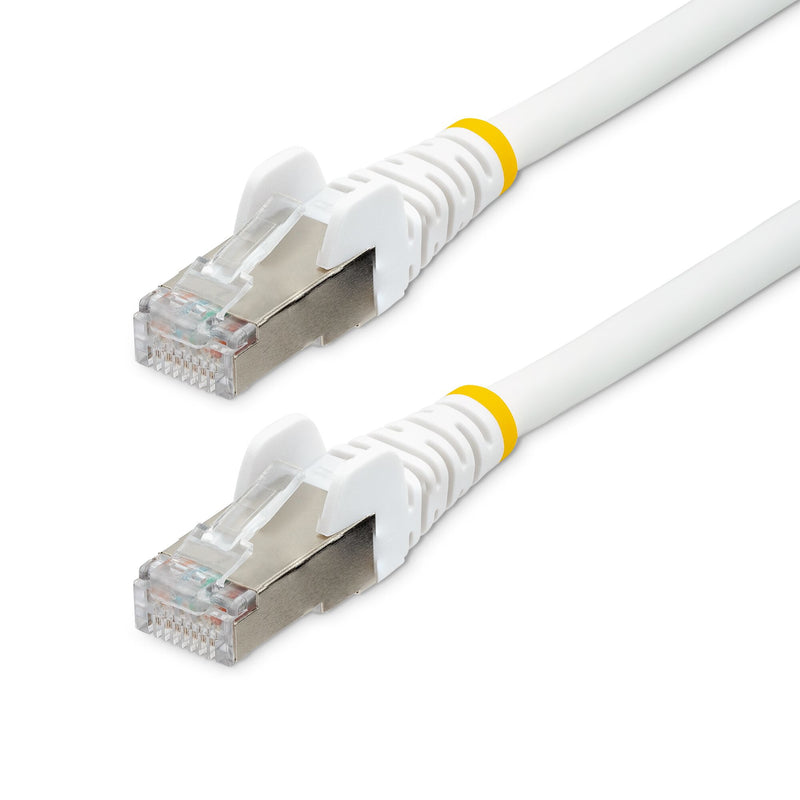 StarTech.com NLWH-3M-CAT6A-PATCH netværkskabel Hvid S/FTP (S-STP) Rund