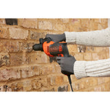 Black & Decker BEH710-QS bor 2800 rpm Sort, Orange