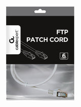 Gembird PP6-0.5M/W netværkskabel Hvid 0,5 m Cat6 F/UTP (FTP)