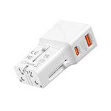 Mobile Origin TAD25-2P-WHT oplader til mobil enhed Universel Hvid Vekselstrøm, USB Hurtig opladning Indendørs