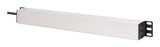 Digitus DN-95440 strømforsyningsenhed (PDU) 9 AC stikkontakt(er) 1U Sort, Sølv