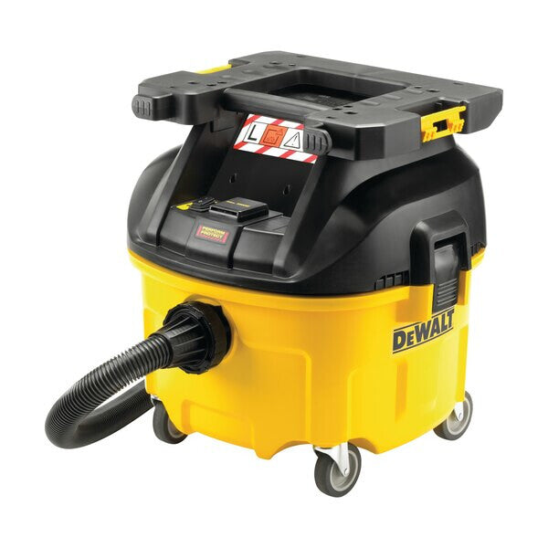 DeWALT DWV901LT-QS støv-udsuger Sort, Gul 30 L 1400 W