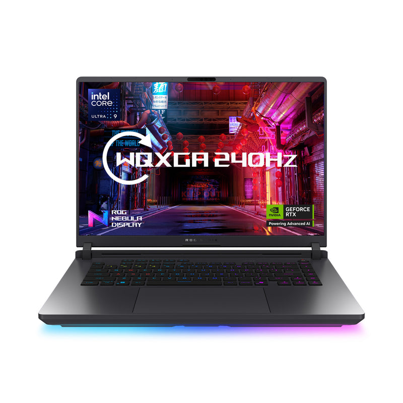 ASUS ROG Strix G16 G615LR-S5006W Intel Core Ultra 9 275HX Laptop 40,6 cm (16") WQXGA 32 GB DDR5-SDRAM 1 TB SSD NVIDIA GeForce RTX 5070 Ti Wi-Fi 7 (802.11be) Windows 11 Home Grå