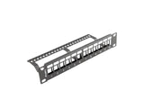 Lanberg PPKS-9112-B tilbehør til rack Panel til udstansning af rack