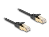 DeLOCK 80329 netværkskabel Sort 7,5 m Cat6a S/FTP (S-STP)