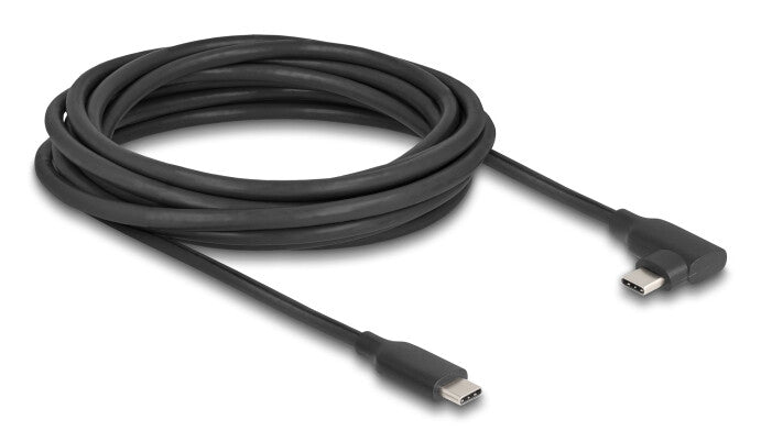 DeLOCK 81196 USB-kabel USB 3.2 Gen 2 (3.1 Gen 2) 5 m USB C 10 Gbit/sek. 60 W Sort