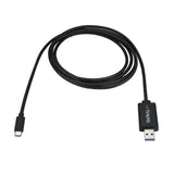 StarTech.com USBC3LINK USB-kabel USB 3.2 Gen 1 (3.1 Gen 1) 2 m USB A USB C 5 Gbit/sek. Sort