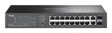 OMADA ES220GP netværksswitch Administreret Gigabit Ethernet (10/100/1000) Strøm over Ethernet (PoE) Sort