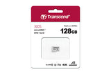 Transcend TS128GUSD300S-A hukommelseskort 128 GB MicroSDXC NAND Klasse 10