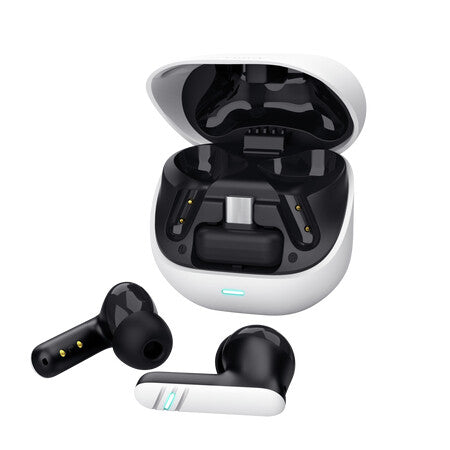 Trust GXT 409 Oxxie Headset True Wireless Stereo (TWS) I ørerne Spil Bluetooth Hvid