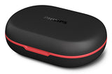 Philips 6000 series TAA6709BK/00 hovedtelefoner/headset True Wireless Stereo (TWS) Ørekrog Sport Bluetooth Sort, Rød