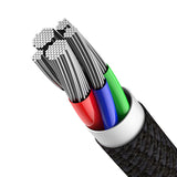 Baseus CATLGD-A01 Lightning kabel 2 m Sort