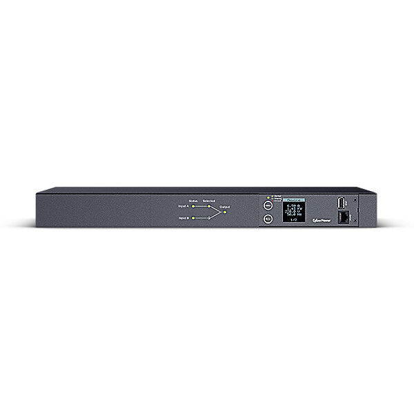 CyberPower PDU24005 strømforsyningsenhed (PDU) 10 AC stikkontakt(er) 1U Sort