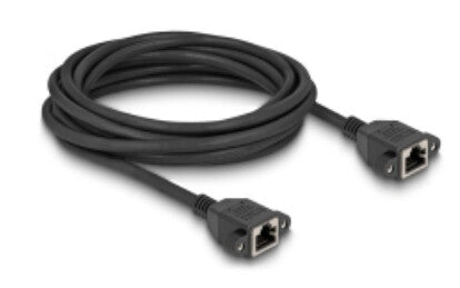 DeLOCK 90787 netværkskabel Sort 5 m Cat6a S/FTP (S-STP)