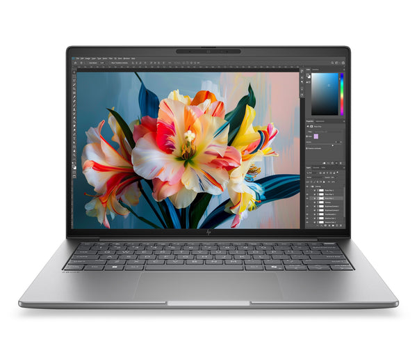 HP ZBook 8 G2i Copilot+ PC Intel Core Ultra X7 358H Mobil workstation 35,6 cm (14") WUXGA 32 GB LPDDR5x-SDRAM 512 GB SSD Wi-Fi 7 (802.11be) Windows 11 Pro AI Workstation, AI PC Sølv