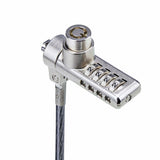 StarTech.com DUALKA10-LAPTOP-LOCK kabellås Sort, Stål 2 m