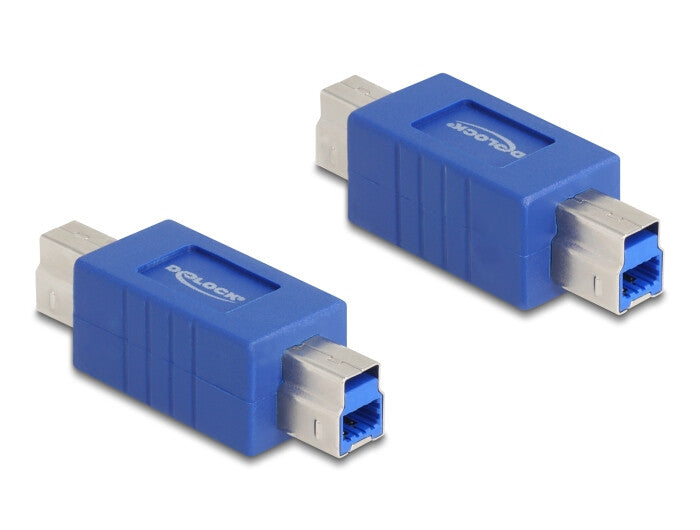 DeLOCK 67227 kabel kønsskifter USB Type-B Blå