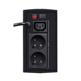 Ever DUO 350 AVR UPS-enhed Interaktivt indgangsstik 0,35 kVA 245 W 2 AC stikkontakt(er)