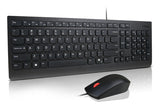 Lenovo 4X31R64414 tastatur Mus inkluderet Universel USB Tysk Sort