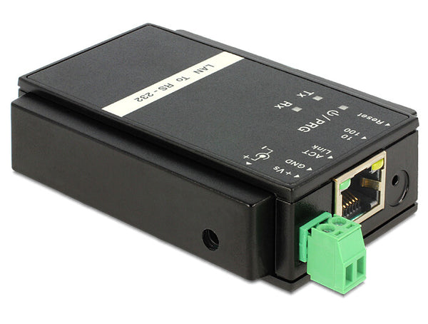 DeLOCK 62504 kabel kønsskifter RS-232 RJ45 Sort