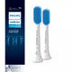 Philips Sonicare TongueCare+ HX8072/01 børstehoved til elektrisk tandbørste 2 stk Blå, Hvid