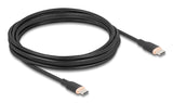 DeLOCK 81240 USB-kabel USB 2.0 4 m USB C 0,48 Gbit/sek. 60 W Sort