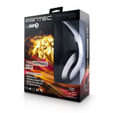Fantec SHP-3 Headset Ledningsført Opkald/musik Sort, Hvid