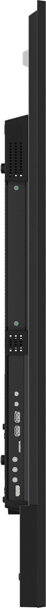 iiyama LH6575UHS-B2AG skilte display Digital fladpaneldisplay 163,8 cm (64.5") LCD Wi-Fi 500 cd/m² 4K Ultra HD Sort Indbygget processer Android 11 24/7