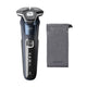 Philips SHAVER Series 5000 S5885/10 barbermaskine til ham Rotations shaver Trimmer Sort, Blå