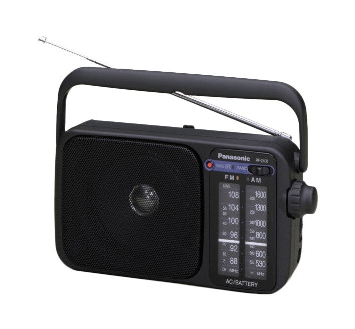 Panasonic RF-2400D Bærbar Analog Sort