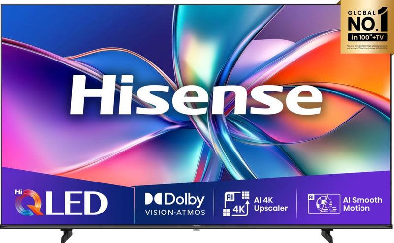 Hisense 85E77Q 2,16 m (85") 4K Ultra HD Smart TV Wi-Fi Sort