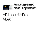 HP Original 507A LaserJet-tonerpatron, cyan