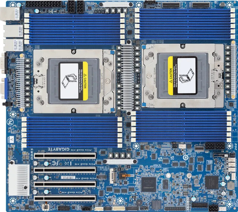 GIGABYTE MZ73-LM2 (Rev. 3.x) Socket SP5 Udvidet ATX