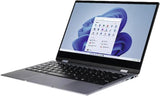 TERRA Mobile 360-13R Intel® Core™ i5 i5-1334U Hybrid (2-i-1) 33,8 cm (13.3") Berøringsskærm Fuld HD 16 GB DDR4-SDRAM 512 GB SSD Wi-Fi 6 (802.11ax) Windows 11 Home Anthracit