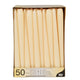 Papstar 17967 vokslys Cylinder Champagne 50 stk