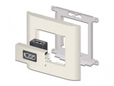 DeLOCK 81306 stikkontakt Sort