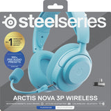 Steelseries Arctis Nova 3P Headset Trådløs Musik/hverdag Bluetooth Turkisfarve