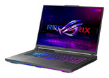 ASUS ROG Strix G16 G614FP-S5062W AMD Ryzen™ 9 9955HX Laptop 40,6 cm (16") WUXGA 32 GB DDR5-SDRAM 1 TB SSD NVIDIA GeForce RTX 5070 Wi-Fi 6E (802.11ax) Windows 11 Home Sort, Grå QWERTZ Tysk