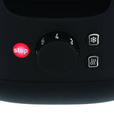 Tefal TT340830 brødrister 7 2 skive(r) 850 W Sort, Rustfrit stål