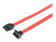 Prokord SATA-0008 SATA-kabel 0,8 m SATA 7-pin Sort, Rød