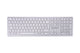Voxicon DK-295BWL-WHT/BE tastatur Kontor RF trådløst AZERTY Belgisk Hvid