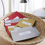 DYMO Ægte LabelWriter Returadresseetiketter | 25 mm x 54 mm | Selvklæbende | Rulle med 500 let-aftagelige etiketter | til LabelWriter etiketmaskiner | Fremstillet i Europa