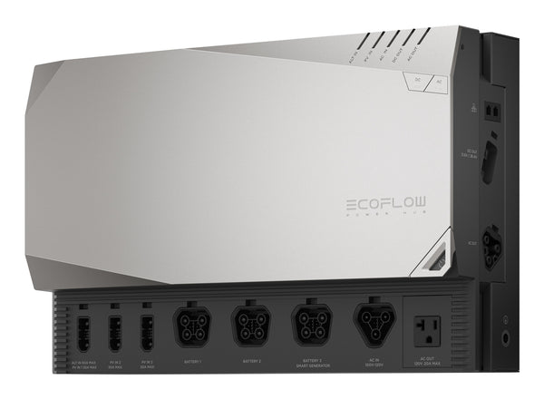EcoFlow ZMM100-COMBO1-EU interface hub Sort, Grå