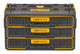 DeWALT DWST08330-1 værktøjskasse og kasse Acrylonitrilbutadienstyren Sort, Gul