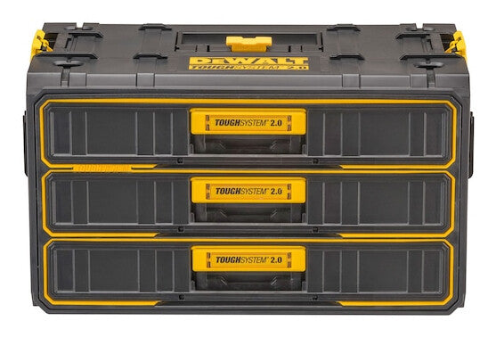 DeWALT DWST08330-1 værktøjskasse og kasse Acrylonitrilbutadienstyren Sort, Gul