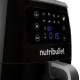 NutriBullet XXL Digital Air Fryer Enkelt 7 L Enkeltstående 1800 W Varmluftsteger Sort