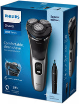 Philips Shaver 3000 Series S3143/02 Elektrisk shaver til våd og tør barbering